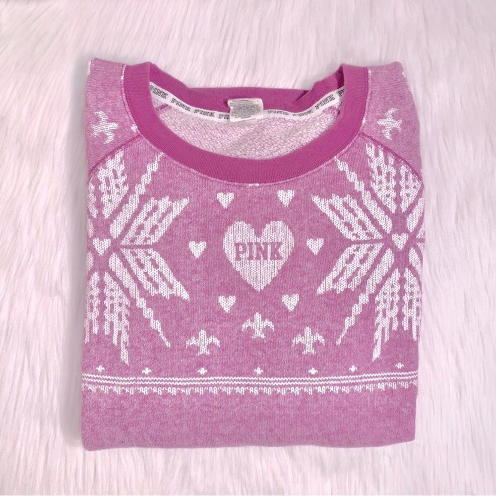 Victoria Secret PINK sweatshirt, purple size small
